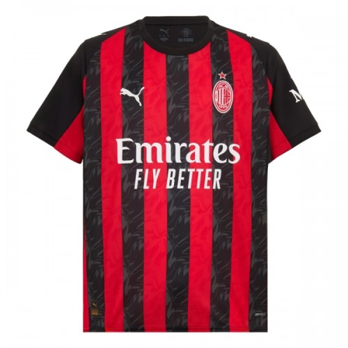 AC Milan Fodboldtrøje Hjemmebane 2025-26 AC Milan Fodboldtrøje Hjemmebane 2025-26